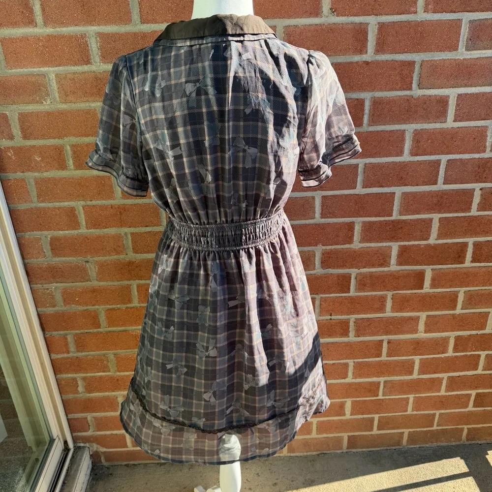 Axes Femme plaid dress - Picture 5 of 7